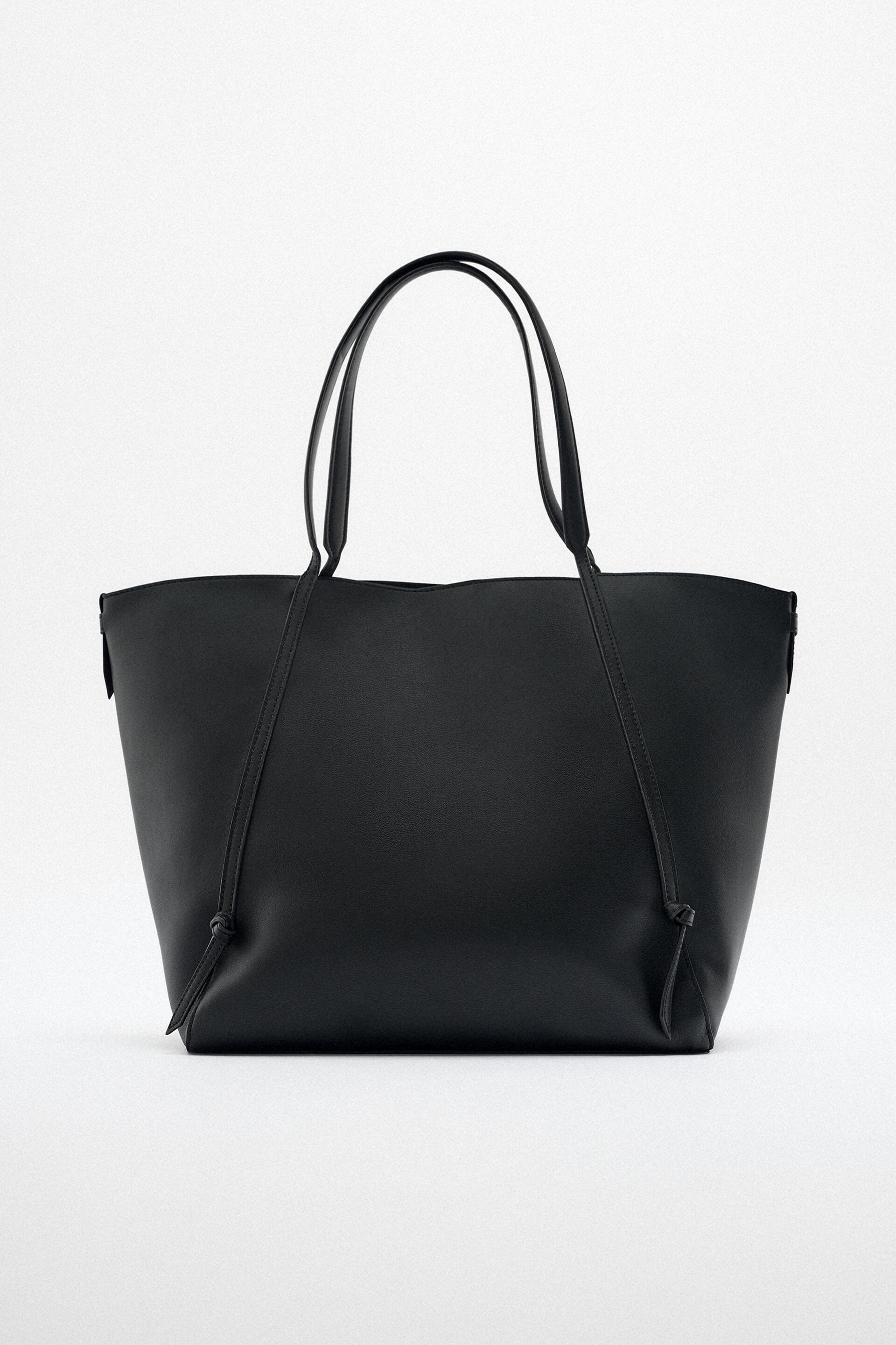 BASIC TOTE BAG Black ZARA Ireland